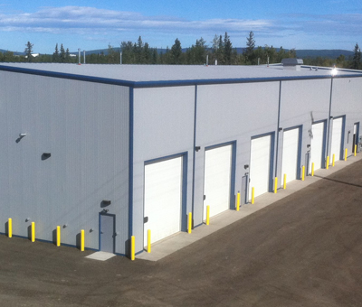 Steppers Commercial Construction Storage Building